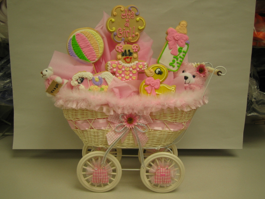 NEW BABY GIRL CARRIAGE